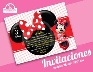 Invitación Minnie A